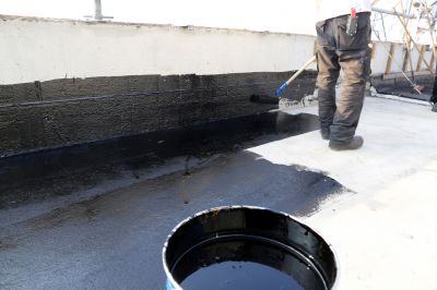 Roof Waterproofing Setup